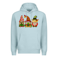 Blue Mist Elf Gnomes Premium Hoodie - CowhideDigitalArt