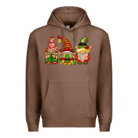 Chestnut Elf Gnomes Premium Hoodie - CowhideDigitalArt