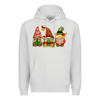 Dove Grey Elf Gnomes Premium Hoodie - CowhideDigitalArt
