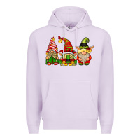 Lilac Elf Gnomes Premium Hoodie - CowhideDigitalArt