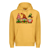 Mustard Elf Gnomes Premium Hoodie - CowhideDigitalArt