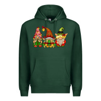 Sports Green Elf Gnomes Premium Hoodie - CowhideDigitalArt