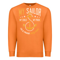 Carrot Proud Navy Mother for Moms of Sailors Proud Mom Navy Family Premium Sweatshirt - longCreatives