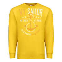 Lemon Proud Navy Mother for Moms of Sailors Proud Mom Navy Family Premium Sweatshirt - longCreatives