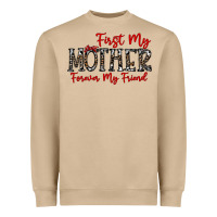 Mushroom first my mother forever my friend Heavyweight Sweatshirt - CowhideDigitalArt