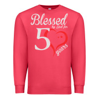 Cardinal Vintage 50th Birthday Blessed By God For 50 Years Birthday Premium Sweatshirt - longCreatives