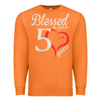 Carrot Vintage 50th Birthday Blessed By God For 50 Years Birthday Premium Sweatshirt - longCreatives