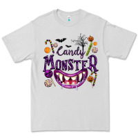 Dove Grey Candy Monster Premium Tee - texasbilliewilder
