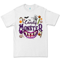 White Candy Monster Premium Tee - texasbilliewilder