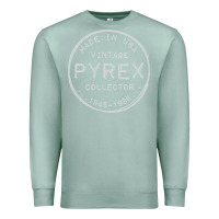 Seafoam Pyrex Mark  Vintage Collector Made in USA Premium Sweatshirt - longCreatives