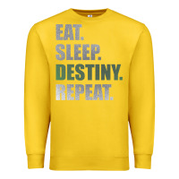 Lemon Destiny  Eat Sleep Destiny Repeat Short Sleeve Premium Sweatshirt - longCreatives