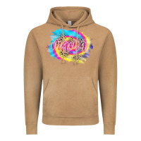 Vintage Camel Mama Tie dye Leopard Vintage Hoodie - CowCowDesign