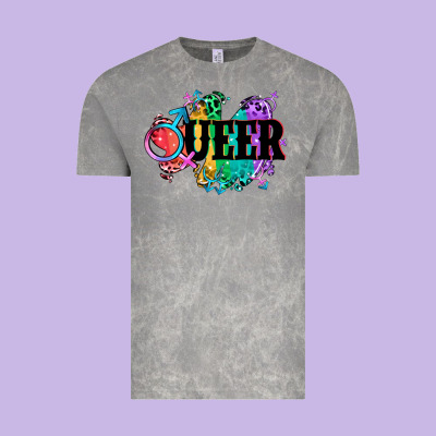 Queer Vintage Tee Designed By Cowgirlartshop