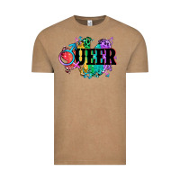 Vintage Coffee Queer Vintage Tee - CowGirlArtShop