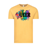 Vintage Mustard Queer Vintage Tee - CowGirlArtShop