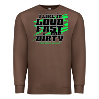 Chestnut Dirt Modified Racing Apparel Sprint Car Dirt Track Racing Premium Sweatshirt - longCreatives