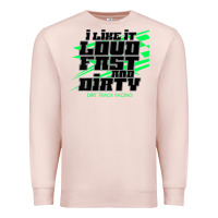 Dirt Modified Racing Apparel Sprint Car Dirt Track Racing Premium Sweatshirt | Teevron