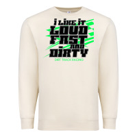 Sandshell Dirt Modified Racing Apparel Sprint Car Dirt Track Racing Premium Sweatshirt - longCreatives
