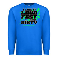 True Royal Dirt Modified Racing Apparel Sprint Car Dirt Track Racing Premium Sweatshirt - longCreatives