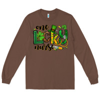 Chestnut St. Patrick's Day One lucky Nurse Long Sleeve Tee - OliviaCreatesArt