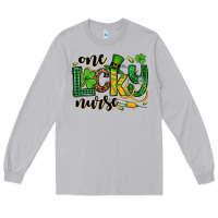 Moon Dust St. Patrick's Day One lucky Nurse Long Sleeve Tee - OliviaCreatesArt