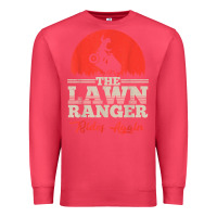 Cardinal the lawn ranger rides again shirt  cute lawn caretaker gift Premium Sweatshirt - longCreatives