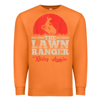 Carrot the lawn ranger rides again shirt  cute lawn caretaker gift Premium Sweatshirt - longCreatives