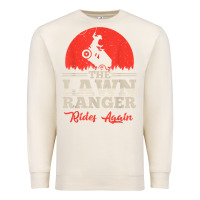 Sandshell the lawn ranger rides again shirt  cute lawn caretaker gift Premium Sweatshirt - longCreatives