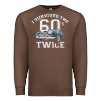 Chestnut I Survived The Sixties Twice Classic Birthday Premium Sweatshirt - longCreatives