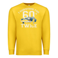 Lemon I Survived The Sixties Twice Classic Birthday Premium Sweatshirt - longCreatives