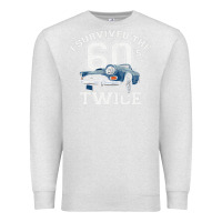 Oatmeal Heather I Survived The Sixties Twice Classic Birthday Premium Sweatshirt - longCreatives