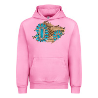 Fuchsia Pink gemstone wood leopard patch Urban Hoodie - AdoDesignShop