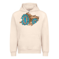 Sandshell gemstone wood leopard patch Urban Hoodie - AdoDesignShop