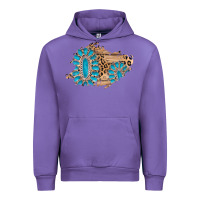 Tulip gemstone wood leopard patch Urban Hoodie - AdoDesignShop