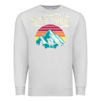 Dove Grey Vintage Lake Tahoe Mountains Retro T Premium Sweatshirt - longCreatives