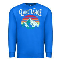 True Royal Vintage Lake Tahoe Mountains Retro T Premium Sweatshirt - longCreatives