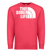 Cardinal the sober life sobriety cool aa na anonymous t shirt gifts Premium Sweatshirt - longCreatives