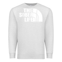 Oatmeal Heather the sober life sobriety cool aa na anonymous t shirt gifts Premium Sweatshirt - longCreatives