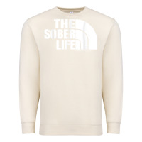 Sandshell the sober life sobriety cool aa na anonymous t shirt gifts Premium Sweatshirt - longCreatives