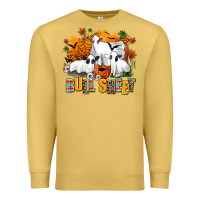 Antique Gold bull sheet Premium Sweatshirt - AdoDesignShop