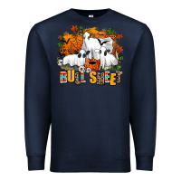 Navy bull sheet Premium Sweatshirt - AdoDesignShop