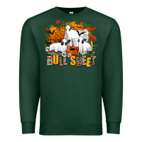 Sports Green bull sheet Premium Sweatshirt - AdoDesignShop