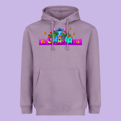 Stitch Ohana Heavyweight Hoodie Designed By Adodesignshop