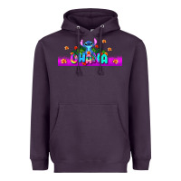 Plum stitch ohana Heavyweight Hoodie - AdoDesignShop