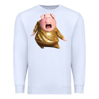 White Sing Gunter Premium Sweatshirt - longCreatives