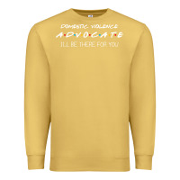 Antique Gold Domestic Violence Advocate Premium Sweatshirt - longCreatives