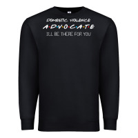 Black Domestic Violence Advocate Premium Sweatshirt - longCreatives
