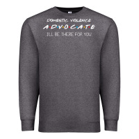 Charcoal Heather Domestic Violence Advocate Premium Sweatshirt - longCreatives