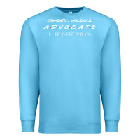 Ocean Blue Domestic Violence Advocate Premium Sweatshirt - longCreatives
