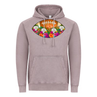 Vintage Zinc American Football Floral Vintage Hoodie - CowCowDesign